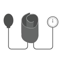 Blood Pressure equipment icon vector