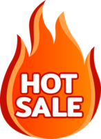 Hot sale price labels template designs with flame. png