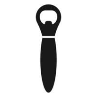 bottle opener icon vector