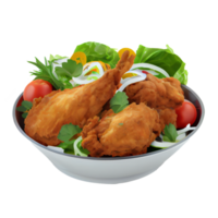 sulista frito frango, frito frango png transparente fundo