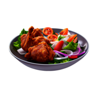 Southern fried chicken, fried chicken png transparent background