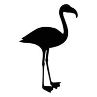 flamingo icon vector