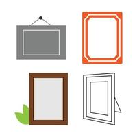 frame icon vector