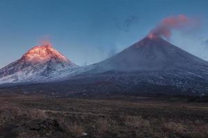 kluchevskoy volcán Kamchatka foto