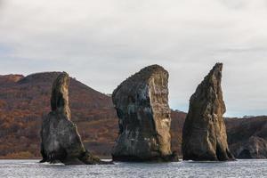 Rocks Three brothers in Avacha bay photo