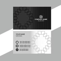 Vector Modern Creative and Clean Business Card Template.