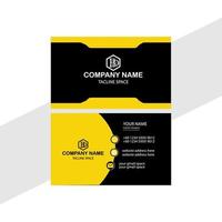 Vector Modern Creative and Clean Business Card Template.