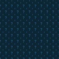 WebVector seamless pattern of hand drawn white question marks signs isolated on blue background vector