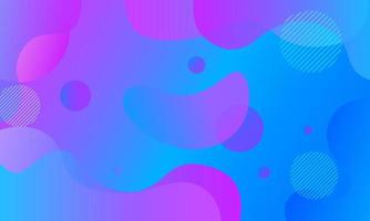 fondo de color azul abstracto. composición de formas dinámicas. ilustración vectorial vector