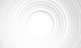 Abstract circle layers texture on white background with shadow. vector