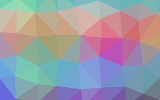 Light Multicolor, Rainbow vector polygonal template.