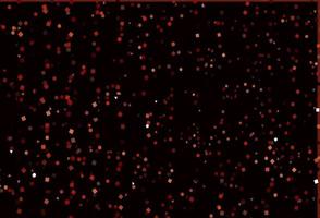 Light Red vector pattern in polygonal style with circles.