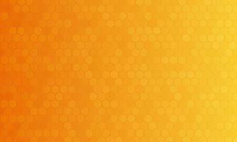 Abstract vector trendy orange hexagonal pattern. Modern polygonal background. Colorful mosaic.