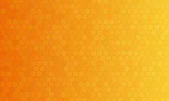 Abstract vector trendy orange hexagonal pattern. Modern polygonal background. Colorful mosaic.