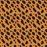 Seamless vector pattern of cheetah skin and fur.