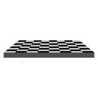 icono de tablero de ajedrez vector