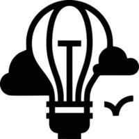 Idea solution icon symbol vector image. Illustration of the creative innovation concept design. EPS 10