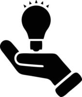 Idea solution icon symbol vector image. Illustration of the creative innovation concept design. EPS 10