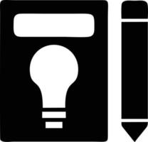 Idea solution icon symbol vector image. Illustration of the creative innovation concept design. EPS 10