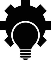 Idea solution icon symbol vector image. Illustration of the creative innovation concept design. EPS 10
