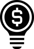 Idea solution icon symbol vector image. Illustration of the creative innovation concept design. EPS 10