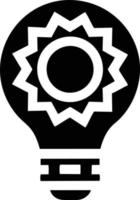 Idea solution icon symbol vector image. Illustration of the creative innovation concept design. EPS 10