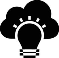 Idea solution icon symbol vector image. Illustration of the creative innovation concept design. EPS 10