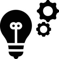 Idea solution icon symbol vector image. Illustration of the creative innovation concept design. EPS 10