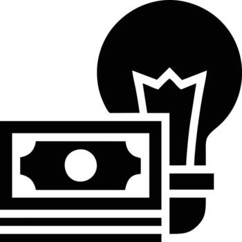 Idea solution icon symbol vector image. Illustration of the creative innovation concept design. EPS 10