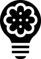 Idea solution icon symbol vector image. Illustration of the creative innovation concept design. EPS 10