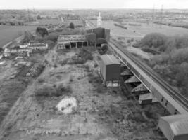 abandonado industrial edificios en Suffolk foto