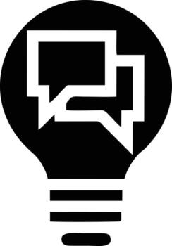 Idea solution icon symbol vector image. Illustration of the creative innovation concept design. EPS 10