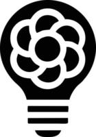 Idea solution icon symbol vector image. Illustration of the creative innovation concept design. EPS 10