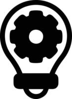 Idea solution icon symbol vector image. Illustration of the creative innovation concept design. EPS 10