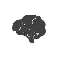 medical Brain icon Logo illustration vector design