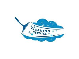 limpieza Servicio logo vector diseño inspiración