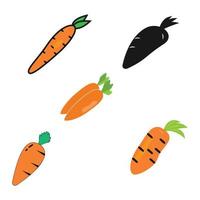 carrot icon vektor vector