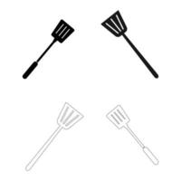 spatula icon vector