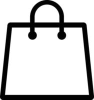 tienda icono vector, comprar ilustración. compras bolso icono vector