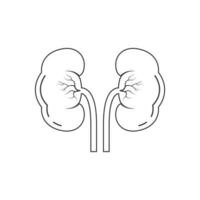 kidney icon vector illustration design