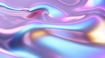 Iridescent Colorful Gradient Liquid Background photo