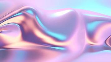 Iridescent Colorful Gradient Liquid Background photo