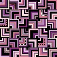 Seamless geometric pattern  background with squares, circles and triangles vector