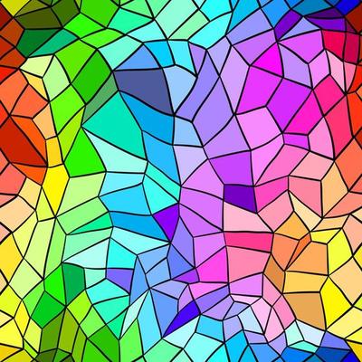 Seamless geometric pattern