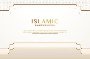 islámico degradado ornamento lujo antecedentes vector