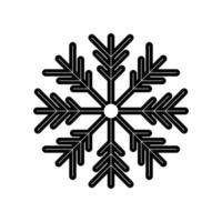 snowflake icon vektor vector