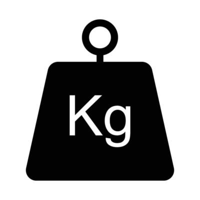 weight icon vector