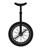 circo bicicleta icono vector