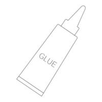 glue icon vector