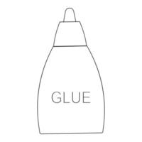 glue icon vector